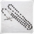 Cheapest Colourful Plastic Corner Beads Rosary with Holy Grail (IO-cr371)